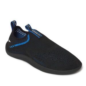 Speedo Black and Royal Blue Slip-On Water Shoes